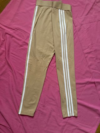 Leggings Adidas Beige Talla L