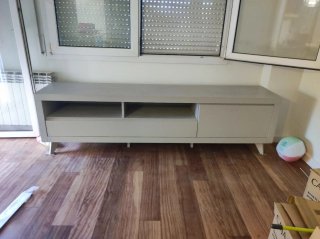Mueble TV Kibuc Beige Madera