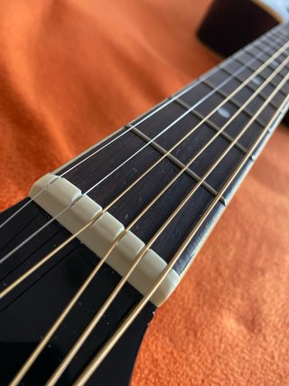 Guitarra Acústica Negra