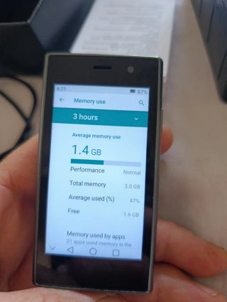 Telefono ZOKOE Nero/Grigio mdXS23PRO