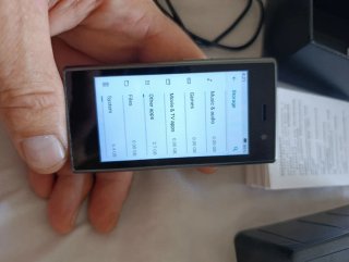 Telefono ZOKOE Nero/Grigio mdXS23PRO