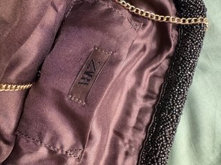 Bolso Zara bordado flores