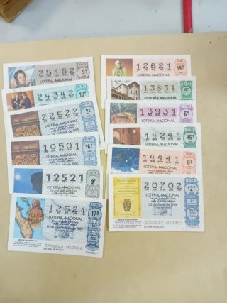Lotería Nacional capicúas