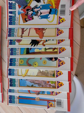 Comics Bola de Drac serie blanca