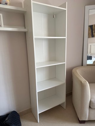 Estantería blanca IKEA