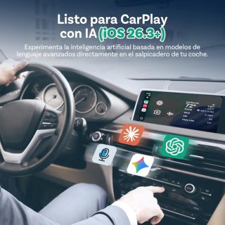 Ottocast Mini Core Adaptador CarPlay/Android Auto