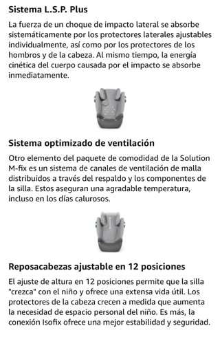 Silla de coche Cybex gris