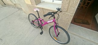 Bicicleta 24 niña/o rosa