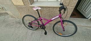 Bicicleta 24 niña/o rosa