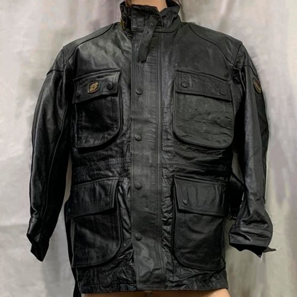 Chaqueta Moto Garibaldi Talla 50 Negra