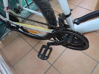 Bicicleta Rockrider 5.0 Blanca
