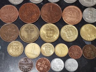 Colección monedas portuguesas