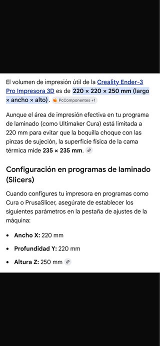 Impresora 3D Ender 3 Pro con mejoras
