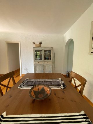 Mesa de Roble Macizo con 6 Sillas