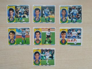 Cromos Liga Este 1996-1997
