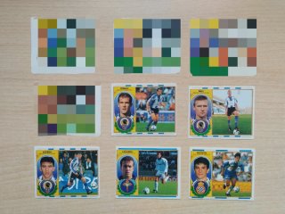 Cromos Liga Este 1996-1997
