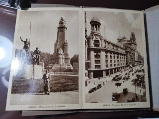LIBRITO DE POSTALES DE MADRID MUY ANTIGUAS
