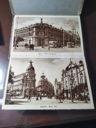 LIBRITO DE POSTALES DE MADRID MUY ANTIGUAS