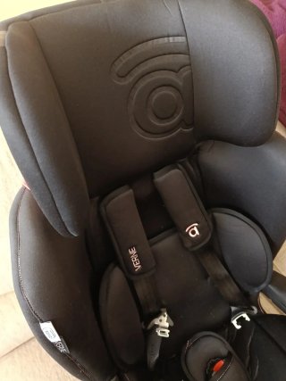 Silla coche infantil negra