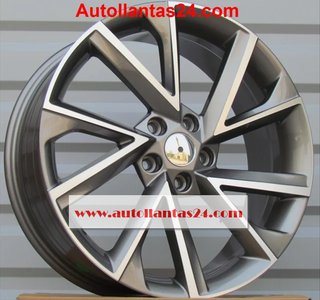 767 Juego 4 llantas skoda seat r559836