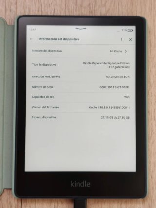 Amazon Kindle Paperwhite 11a edizione firmata
