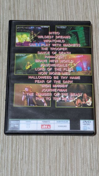 Iron Maiden "Madrid, 02.11.03" DVD