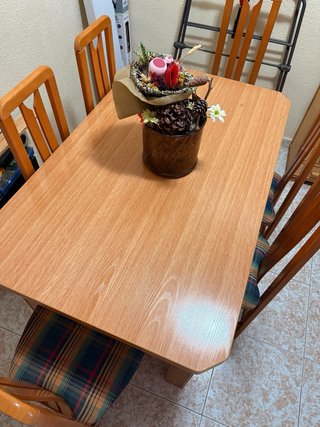 Mesa comedor extensible + 6 sillas URGENTE
