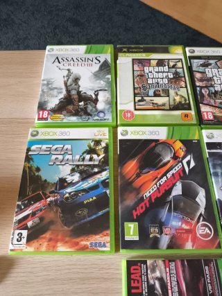 Lote 9 Juegos Xbox 360
