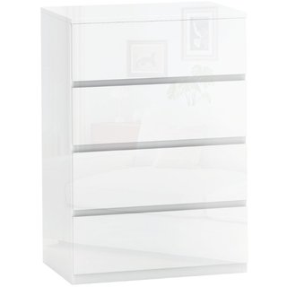 Cassettiera Moderna 4 Cassetti Antiribaltamento in