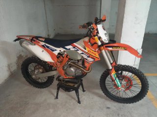 KTM 450 EXC 2015 factory Naranja/Blanca