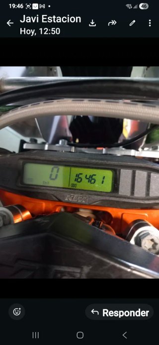 KTM 450 EXC 2015 factory Naranja/Blanca
