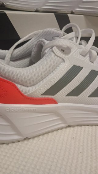 Zapatillas Adidas Hombre Blancas y Rojas