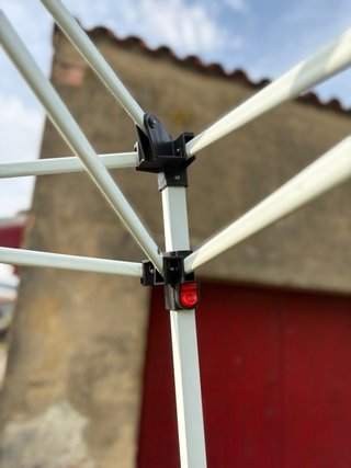 Estructura carpa plegable metal