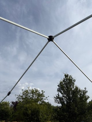 Estructura carpa plegable metal