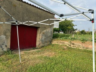 Estructura carpa plegable metal