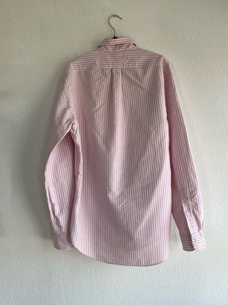 Camisa Polo Ralph Lauren Rayas Rosas Talla M