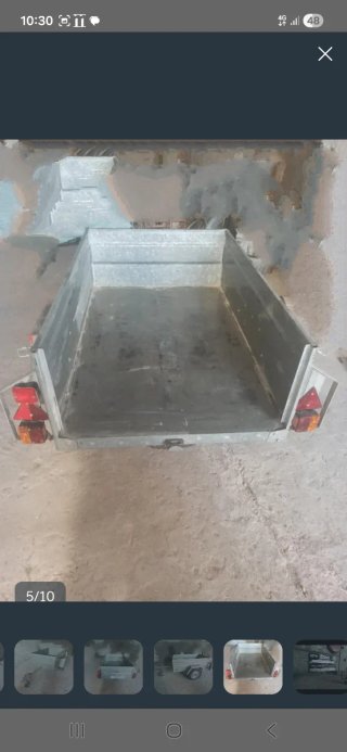 Remolque metálico