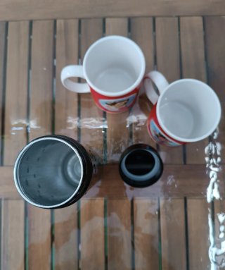 Lote Coca-Cola: Taza, Termo y Cajonera