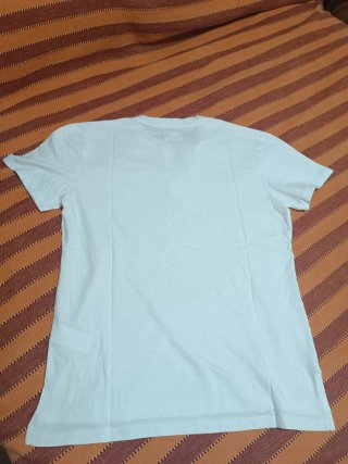 Camiseta Hollister Blanca Talla S