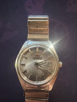 Reloj Orient Automático Dorado y Plateado