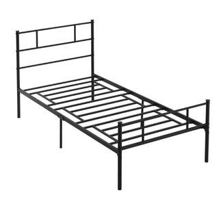 Struttura Letto Singolo in Acciaio 90x200cm con Do
