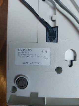 Telefono fisso Siemens vintage beige