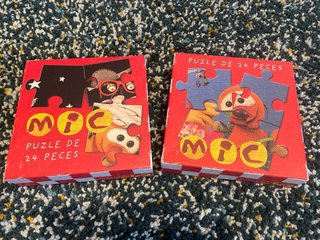 2 Puzzles Mic 24 Piezas