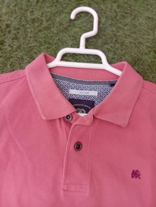 Camisa Polo Rosa