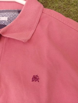 Camisa Polo Rosa