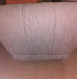Sillón cama tela