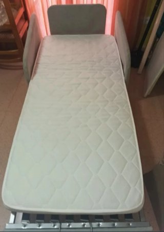 Sillón cama tela