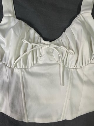Top Corsé Blanco