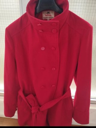 Abrigo Rojo Lefties Talla XL