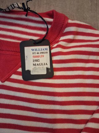 Pullover girocollo estivo,manica lunga, 100%cotone